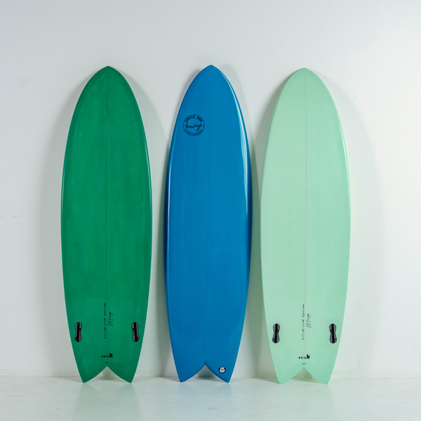 5' 11" Heritage Twin Keel Fish in Gloss Tint