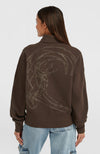 O'Neill Women O'Riginals High-Neck Crew Sweatshirt
