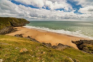 Dan Santillo Glass placemat - Pobbles