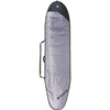 Bulldog Essentials Longboard Surfboard Bag with durable silver exterior.