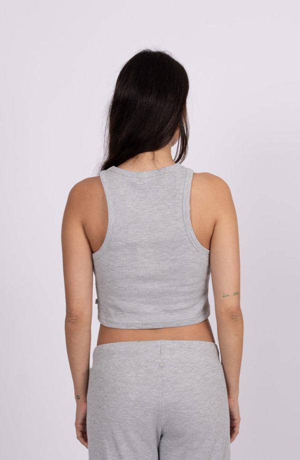 RUSTY Remi tank top - heather grey