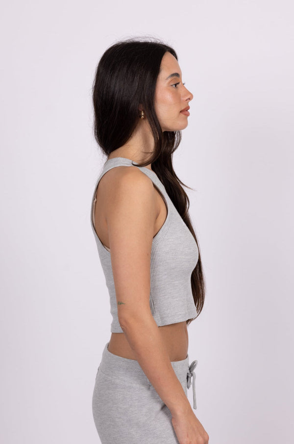 RUSTY Remi tank top - heather grey