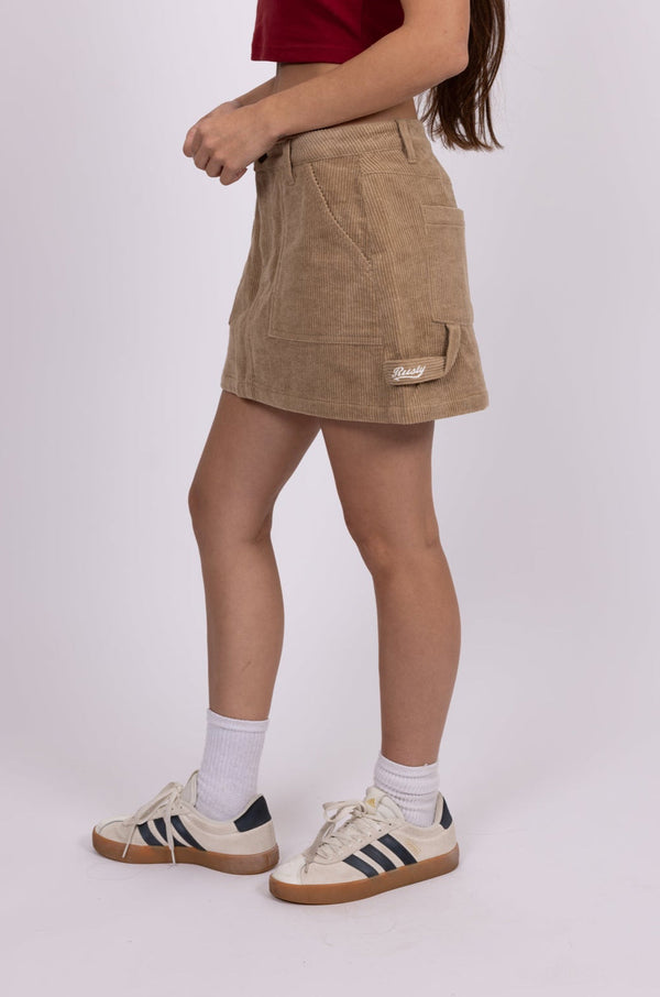 Rusty Billie low rise skirt - camel