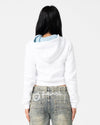 Rusty McCop Crop Zip Thru Hooded Fleece