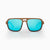 Sustainable Sunglasses - Nazere Walnut Wood Sunglasses