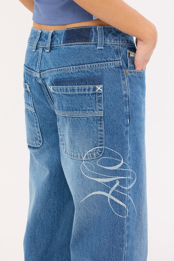 Rusty He Ghosted Bethany Baggy Low Rise Jean