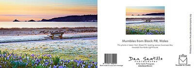 UK VAT Dan Santillo greeting card - Langland