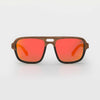 Sustainable Sunglasses - Nazere Walnut Wood Sunglasses