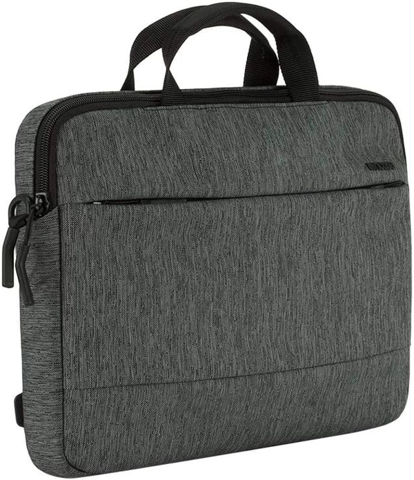 INCASE City Brief 16" Laptop Bag - Heather Black/Gunmetal