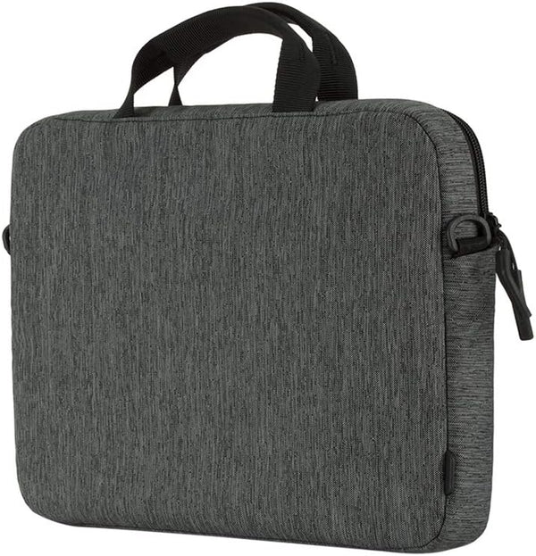 INCASE City Brief 16" Laptop Bag - Heather Black/Gunmetal