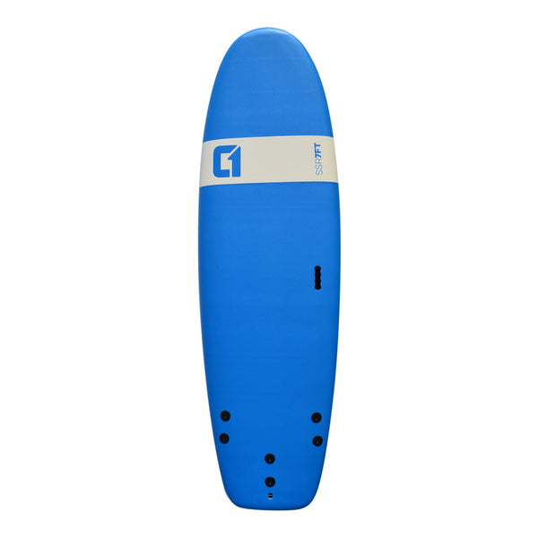 7ft x 25in Beginner Surf School / Rental Softboard Surfboard- EXTRA WIDE (SSR)