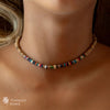 Pineapple island Koʻolau Wood Beaded Necklace