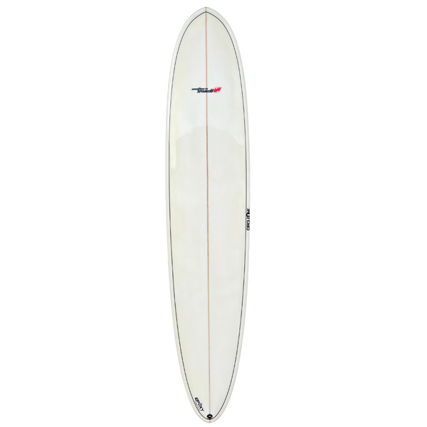 9ft Southern Swells Longboard Round Tail Clear Epoxy Finish (FINS Included)