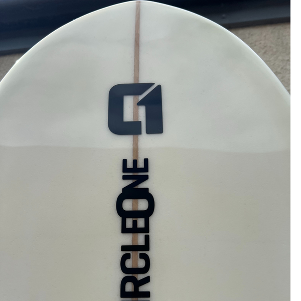 9ft Southern Swells Longboard Round Tail Clear Epoxy Finish (FINS Included)