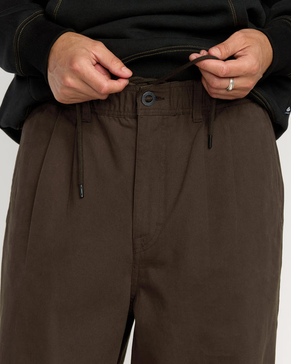 Volcom Chillow Pleat Elastic Waist Pant