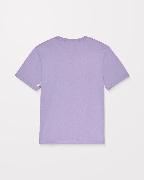 Volcom Stone Blanks Tee Shirt - Purple Ash
