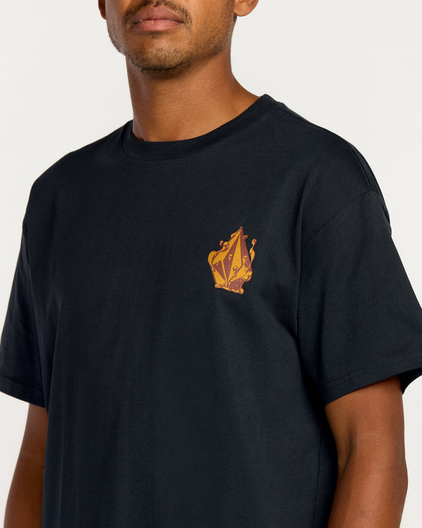 Volcom Callum Rooney Tee Shirt - Antique Black