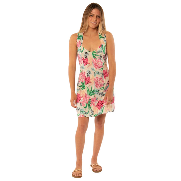 Sisstrevolution Electric Oasis WVN Mini Dress