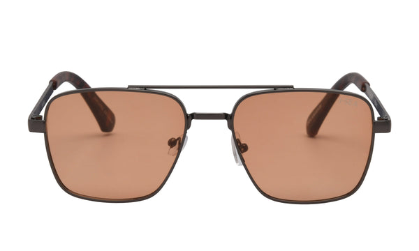 I-Sea Brooks - Gunmetal / Amber Polarised