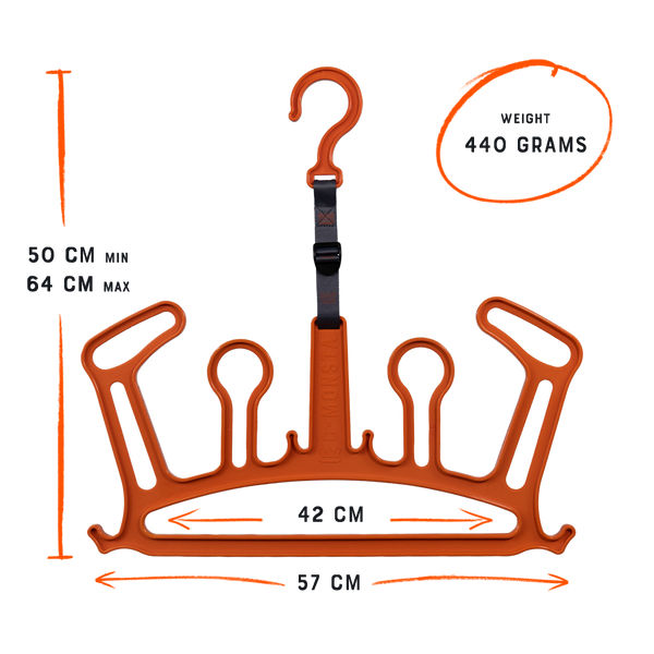 C-Monsta Wetsuit Hanger V2 - Orange