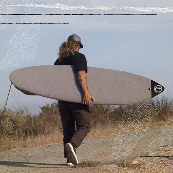 Captain Fin Co - Shortboard Boardsock - Grey
