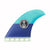 Captain Fin Co - CF Quad Classic - Medium/Large - Blue (Futures)