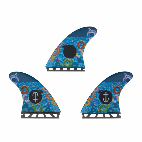 Captain Fin Co - CF Pool Party Tri - Medium - Blue (Futures)