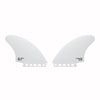 Captain Fin Co - CF Twin Keel - Large - White (Futures)