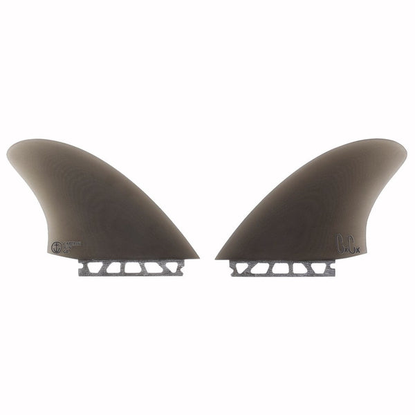 Captain Fin Co - Christenson Twin Keel - Large - Smoke (Futures)