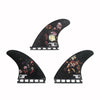 Captain Fin Co - Dion Agius Flowers Tri - Medium - Black (Futures)