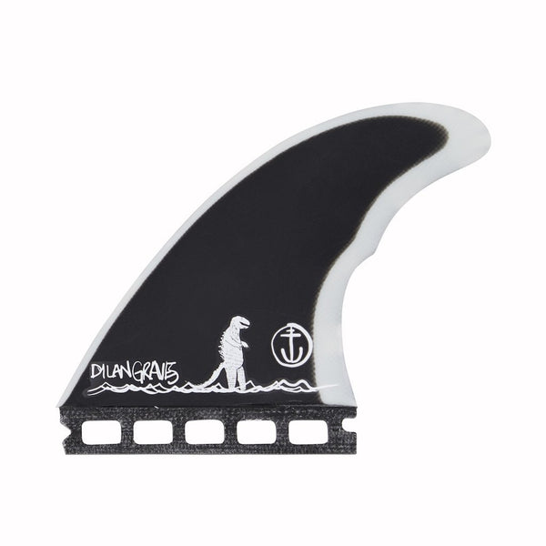 Captain Fin Co - Dylan Gravezilla Tri - Medium- Black (Futures)