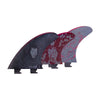 Captain Fin Co - Eithan Osbourne Heart Tri - SM/MD/LG - Black (Snap-In / FCS II)