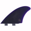 Captain Fin Co - Jeff McCallum Twin Keel - Large - Purple (FCS)