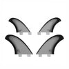 Captain Fin Co - Jeff McCallum Quad Especial - Large - Black (FCS)