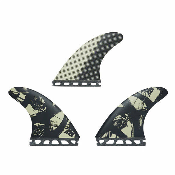 Captain Fin Co - Mikey February Tri - Medium - Black (Futures)