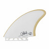 Captain Fin Co - Mikey February Twin Keel - Large - White (Futures)