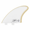 Captain Fin Co - Mikey February Twin Keel - Large - White (FCS)
