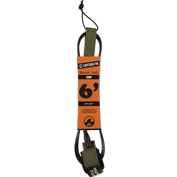 Captain Fin Co - Shred Cord - 6' Comp - Army