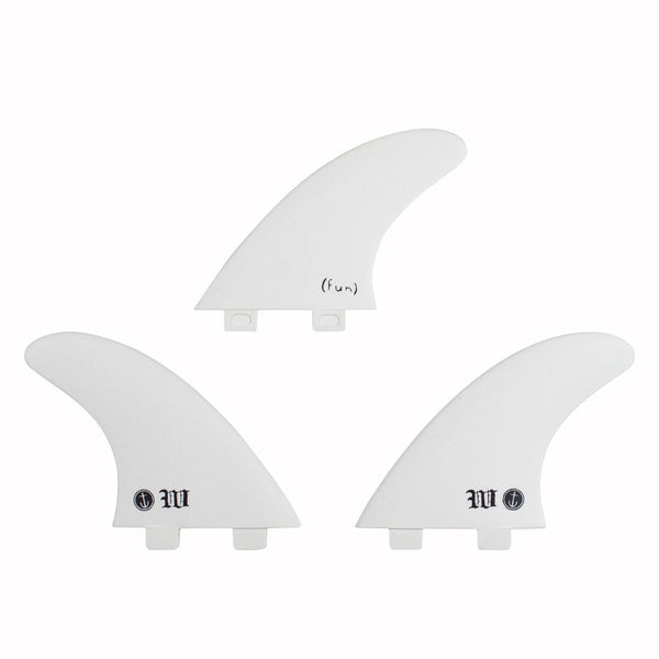 Captain Fin Co - Wade Goodall Tri - Medium - White (FCS)