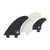 Captain Fin Co - CF Twin + Trailer - Medium - Black (Snap-In / FCS II)