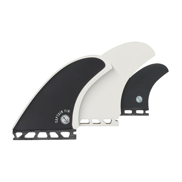 Captain Fin Co - CF Twin + Trailer - Medium - Black (Futures)