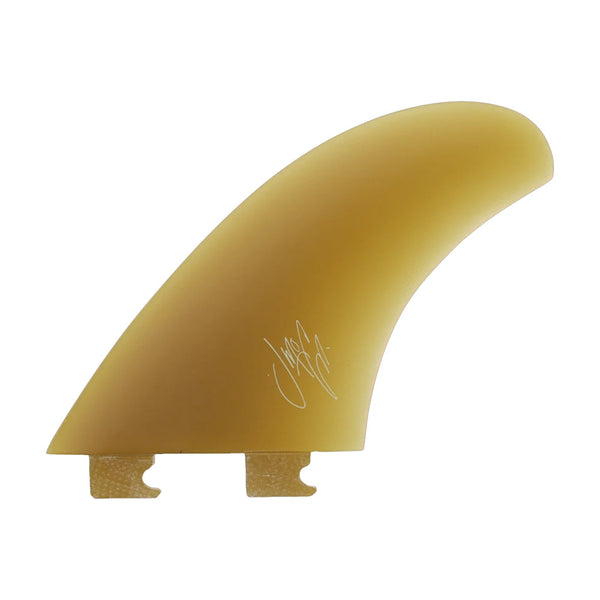 Captain Fin Co - Jeff McCallum Quad Raked - Medium - Green (Snap-In / FCS II)