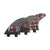 Captain Fin Co - Kai Mana Henry Tri - Large- Black (Snap-In / FCS II)