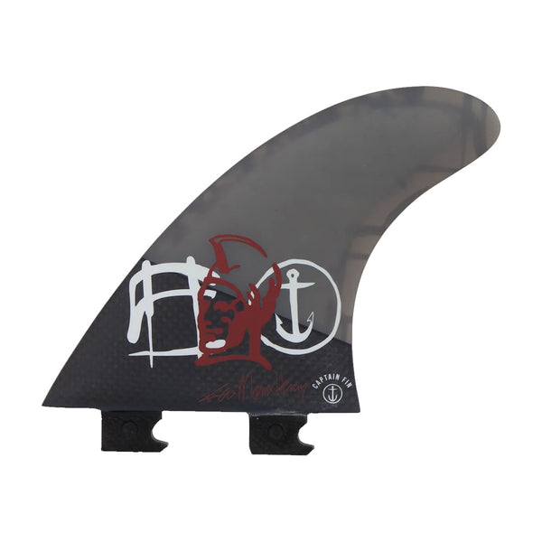 Captain Fin Co - Kai Mana Henry Tri - Large- Black (Snap-In / FCS II)