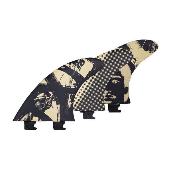 Captain Fin Co - Mikey February Tri - Medium - Black (Snap-In / FCS II)