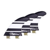 Captain Fin Co - Timmy Patterson Tri - Medium - Black/White (Snap-In / FCS II)
