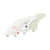 Captain Fin Co - Yago Dora Tri - MD/LG - White (Snap-In / FCS II)