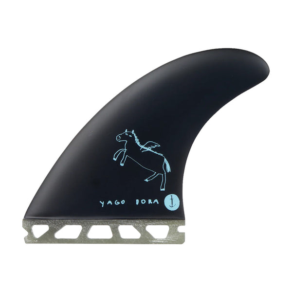 Captain Fin Co - Yago Dora Tri - MD/LG - Black (Futures)