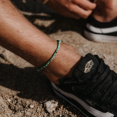 Pineapple Island Coconut Wood Anklet