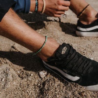 Pineapple Island Coconut Wood Anklet